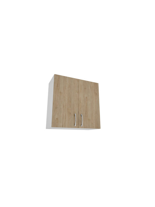 Karo Cabinet Wall Natural/alb 60x30x60pcs