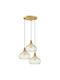 Opviq Pendant Light Three-Light Yellow