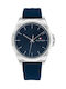 Tommy Hilfiger Norris Watch Chronograph Battery with Blue Rubber Strap