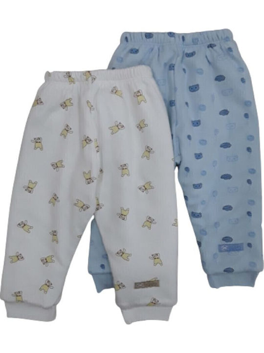 Lullaby Παντελόνι Φόρμας White Blue