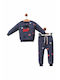 Kids Sweatpants Set Blue 2pcs