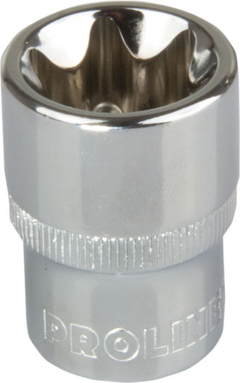 Proline Căpăcel Torx cu Patrat de Prindere 1/4" Dimensiune E6 1buc