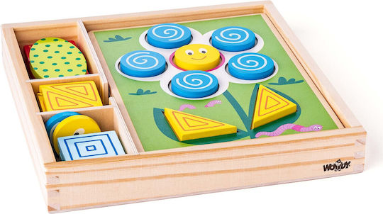 Woodyland Jucărie de Sortare a Formelor Shape Sorter din Lemn