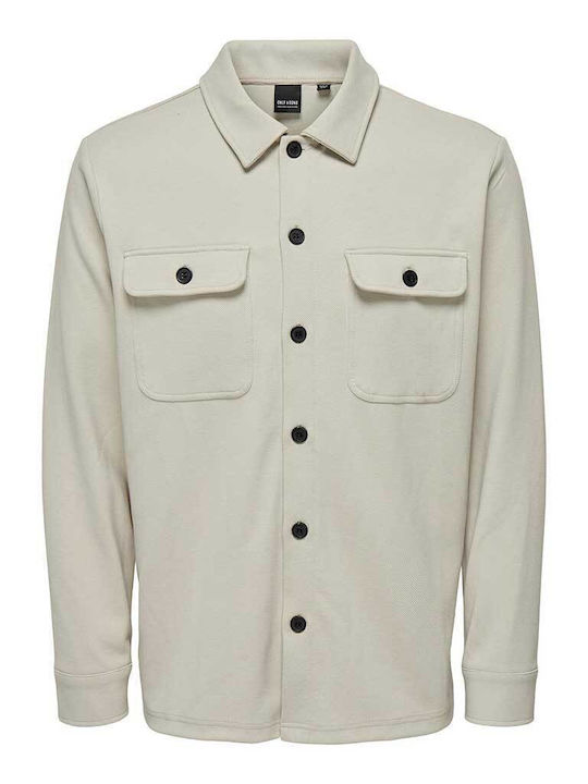 Only & Sons Long Sleeve Denim Overshirt Regular...