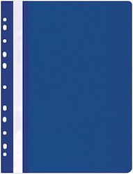 Klemmbrett mit Papierklammer für A4 Blau