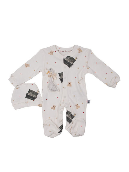 Pookie Baby-Strampler Ecru Pookie Baby-Strampler Ecru