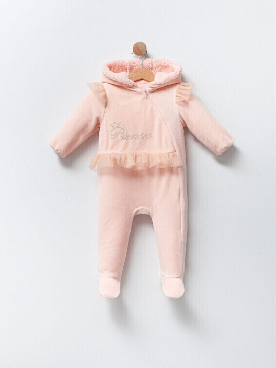 Babyline Baby Bodysuit for Outing Pink