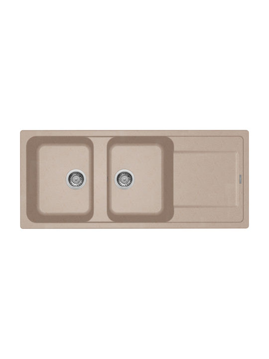 Elleci Life 500 LG250051 Drop-In Spüle aus Verb...