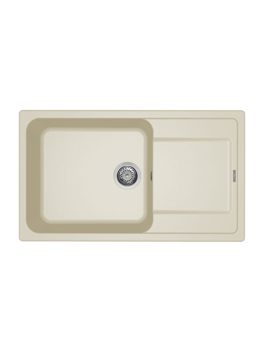 Elleci Life 410 LG241062 Drop-In Sink Left Synt...