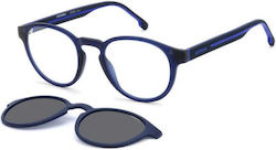 Carrera Herren Acetat Brillengestell mit Clip-O...