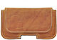 Forcell Leather Pouch Καφέ