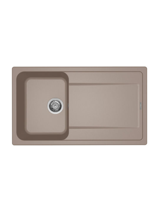 Elleci Life 400 LG240043 Drop-In Мивка от Синте...
