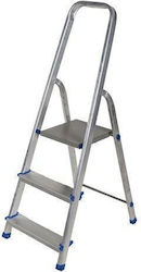 AWTools Aluminum Step Ladder 3 Steps 3ST.150KG 26cm