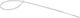 EM Group Δεματικά Καλωδίων Πλαστικά 430mmx4.8mm σε Λευκό χρώμα (100τμχ) (BMB4348/5220)