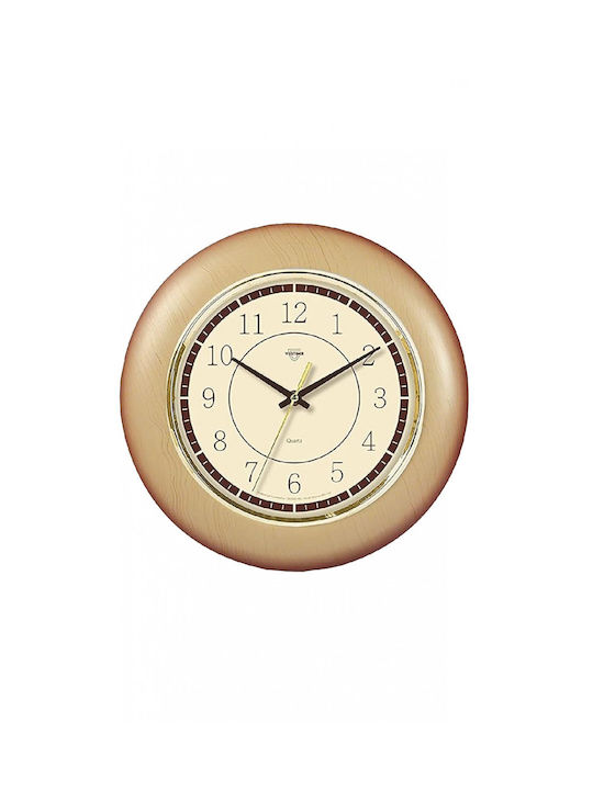 Virtime Wanduhr Hölzernes Oak