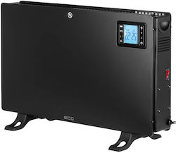 ECG Convector Etaj 2000W cu Termostat Electronic 59x37.5cm Negru