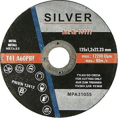 Silver Star Δίσκος Κοπής Μετάλλου 22.2mm