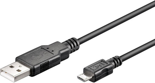 Microconnect 1m USB 2.0 Cable A-Male to micro A-Male (USBABMICRO1)