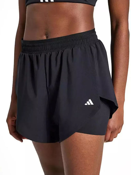 Adidas Designed Training 2-in-1 Γυναικείο Σορτς Μαύρο