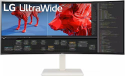 LG 38WR85QC-W Ultrawide IPS Curved Monitor 37.5" QHD 3840x1600 144Hz με Χρόνο Απόκρισης 1ms GTG