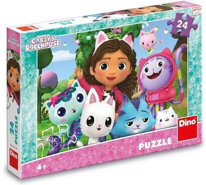 Puzzle pentru Copii Gabby's Dollhouse pentru 4+ ani+ Ani 24buc Dino