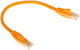 Rbline U/UTP Cat.6 (Gigabit) Καλώδιο Δικτύου Ethernet 0.2m Πορτοκαλί