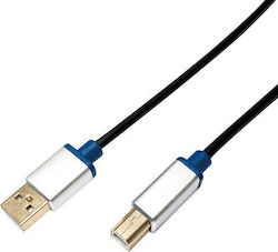 LogiLink BUAB220 Cabluri USB USB 2.0 USB-A Masculin în USB-B Masculin 2m