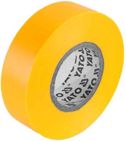 Yato Μονωτική Ταινία 15mm x 20m Κίτρινη