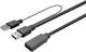 Vivolink USB 3.0 Cable USB-A male - USB-A male / USB-B female 7m PROUSB3AAF7C