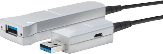 Vivolink USB 3.0 Cablu USB-A - USB-B female Negru 10m PROUSB3AAF10