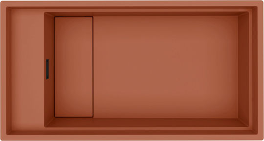 Elleci Dialogo 360 Workstation Ένθετος 86x46cm Cavern Clay