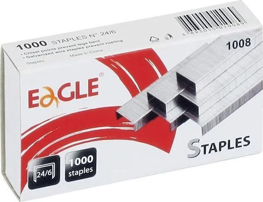 Eagle Staples 24/6 1000pcs KWTR0275