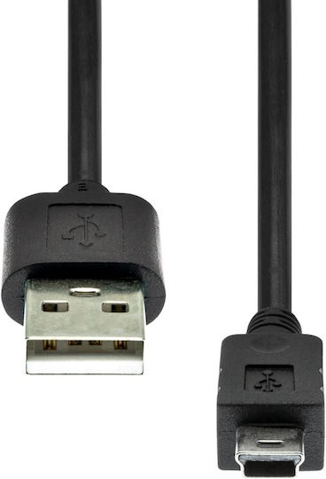 ProXtend USB 2.0 Kabel USB-A-Stecker - Mini-USB-B-Stecker Schwarz 1.5m USB2AMINIB-0015