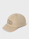 Mayoral Kids' Hat Jockey Fabric Brown