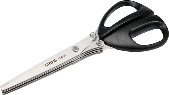 Yato Schere 8cm mit Metallisch Klinge Schwarz 1Stück