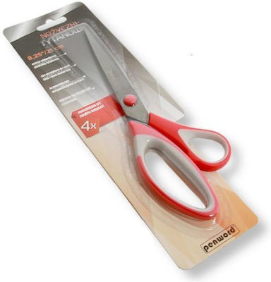 Scissors with Metallic Blade