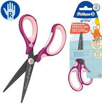 Pelikan Scissors with Metallic Blade Purple