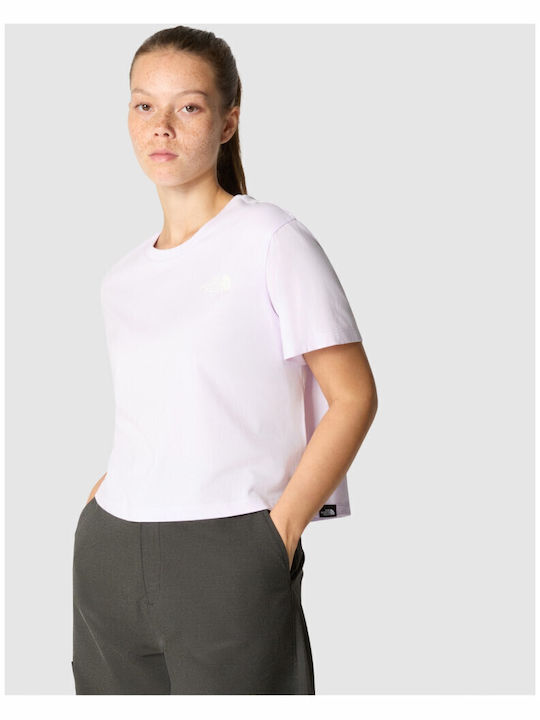 The North Face Damen Sport T-Shirt Flieder
