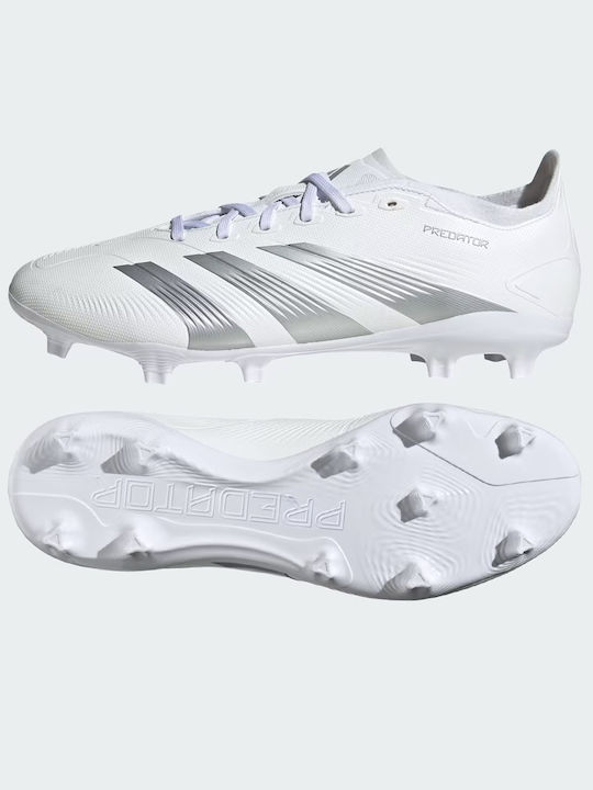 Adidas FG Niedrig Fußballschuhe mit Stollen Weiß