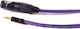 Melodika Cable XLR male - 3.5mm male Μωβ 20m (3.5MM)