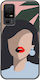 Brunette Umschlag Rückseite Silikon Mehrfarbig (TCL 40 NXTPAPER 5G)