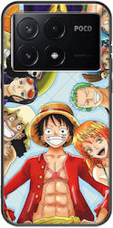 One Piece Back Cover Silicone Multicolour (Poco X6 Pro)