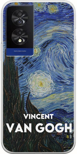 Vincent Van Gogh Back Cover Silicone Multicolour (TCL 40 NXTPAPER 4G)