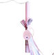 'My First Candle' Round Scented, Handmade and with Box Pink