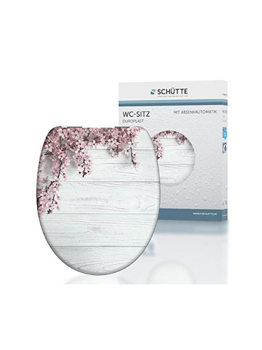 Schütte Toilettenbrille Kunststoff 44.8x37.3cm Mehrfarbig