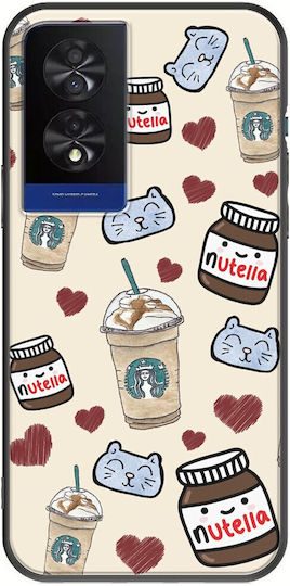 Praline Back Cover Silicone Multicolour (TCL 40 NXTPAPER 4G)