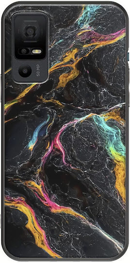 Cracked Marble Colorful Задна корица Силикон Многоцветен (TCL 40 NXTPAPER 5G)