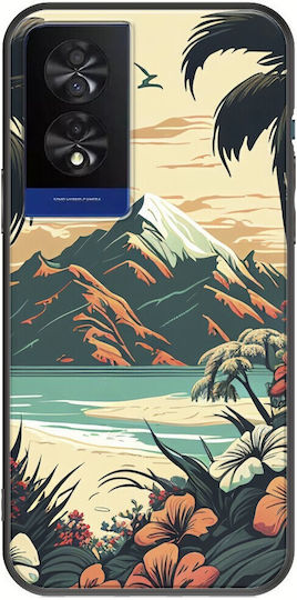 Patagonia Back Cover Σιλικόνης Πολύχρωμο (TCL 40 NXTPAPER 4G)