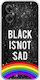 Black Is Not Sad Задна корица Силикон Многоцветен (Poco M4 5G)
