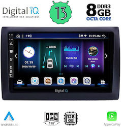 Digital IQ Bxd Ηχοσύστημα Αυτοκινήτου για Fiat Stilo Suzuki Crossover Mini ONE 2001-2007 (Bluetooth/USB/AUX/WiFi/GPS/Apple-Carplay/Android-Auto) με Οθόνη Αφής 9"